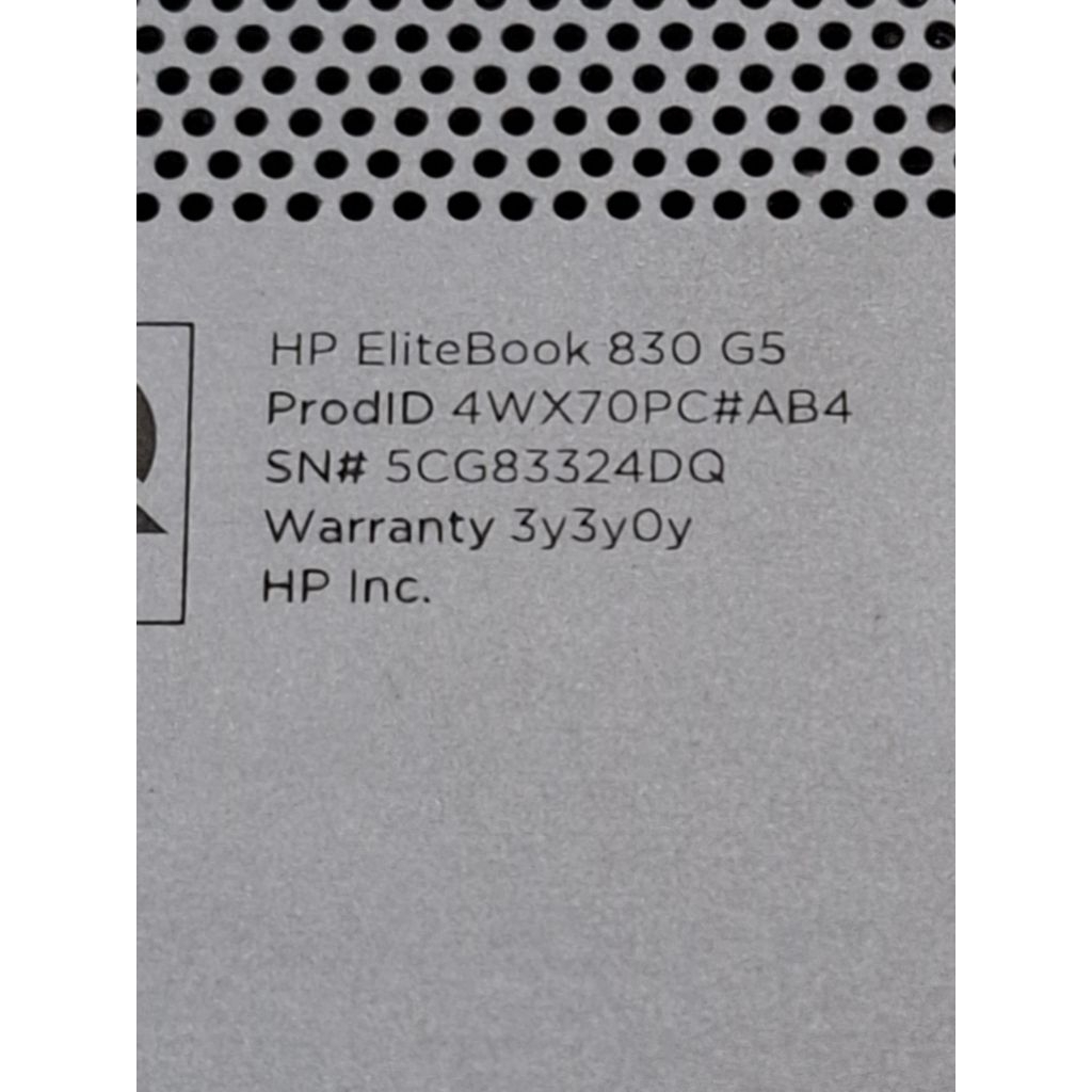 Motherboard laptop hp 830 g5 processor i5 gen 8