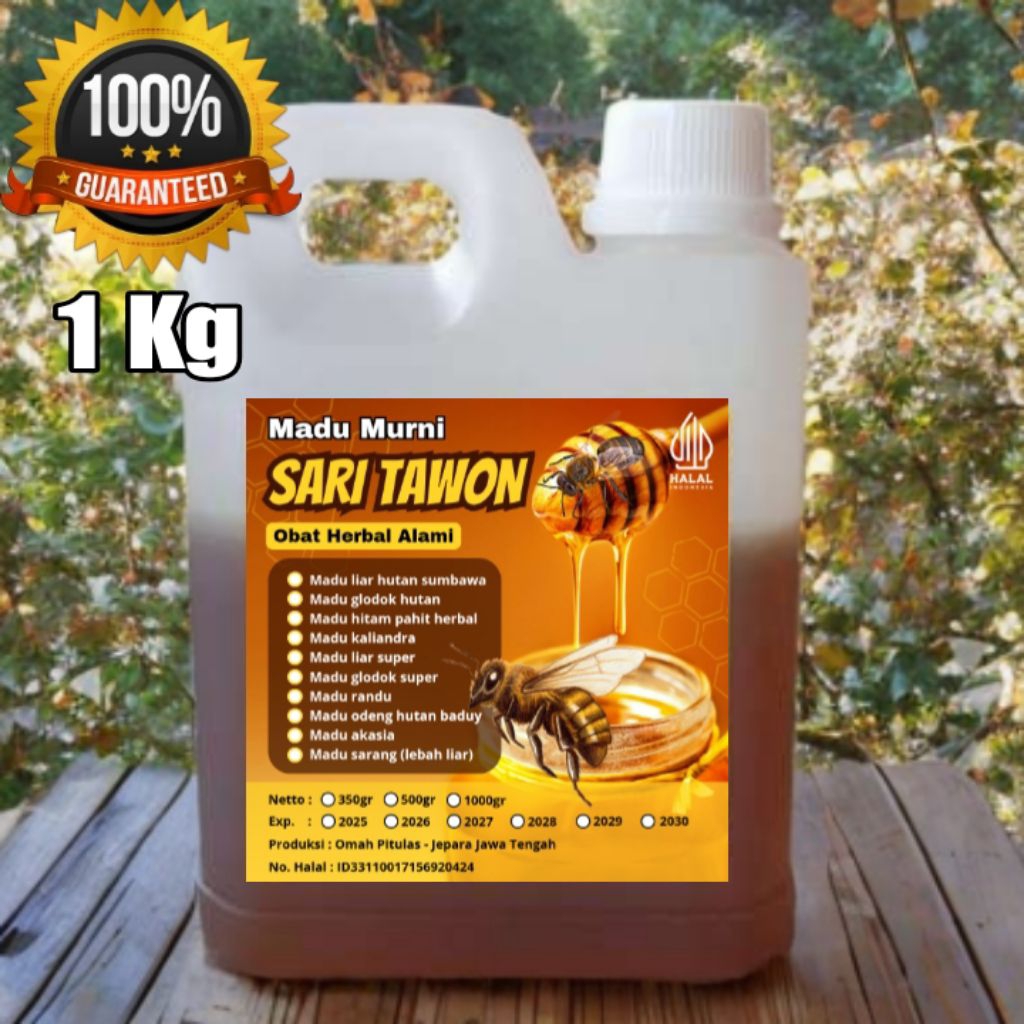 

Madu Mentah 1 Kg murni