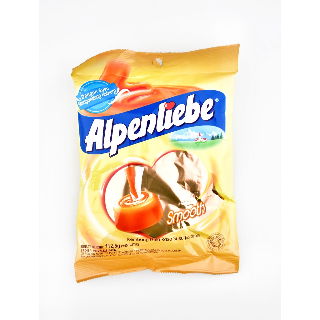 

PERMEN ALPENLIBE CARAMEL BAG ISI 50 PCS.