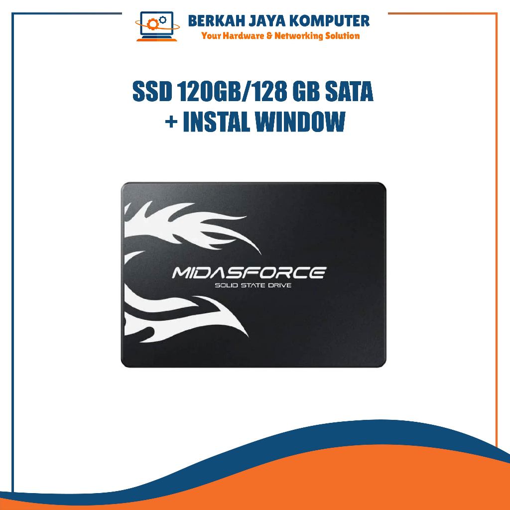 ssd 120gb/128 gb sata + instal windows