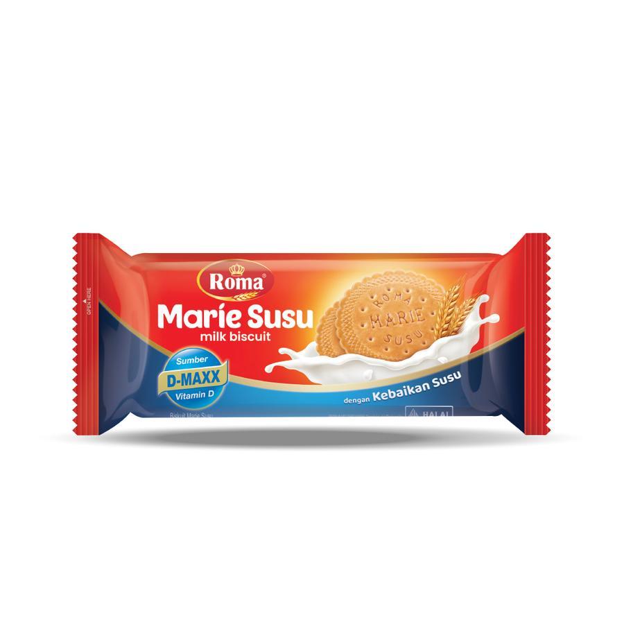 

Biskuit Roma Marie Susu 115 Gr (isi 5pcs)