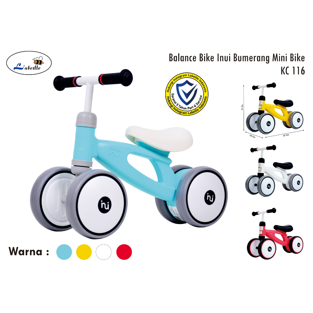 Labeille INUI KC-116 Bumerang Mini Bike Sepeda Anak