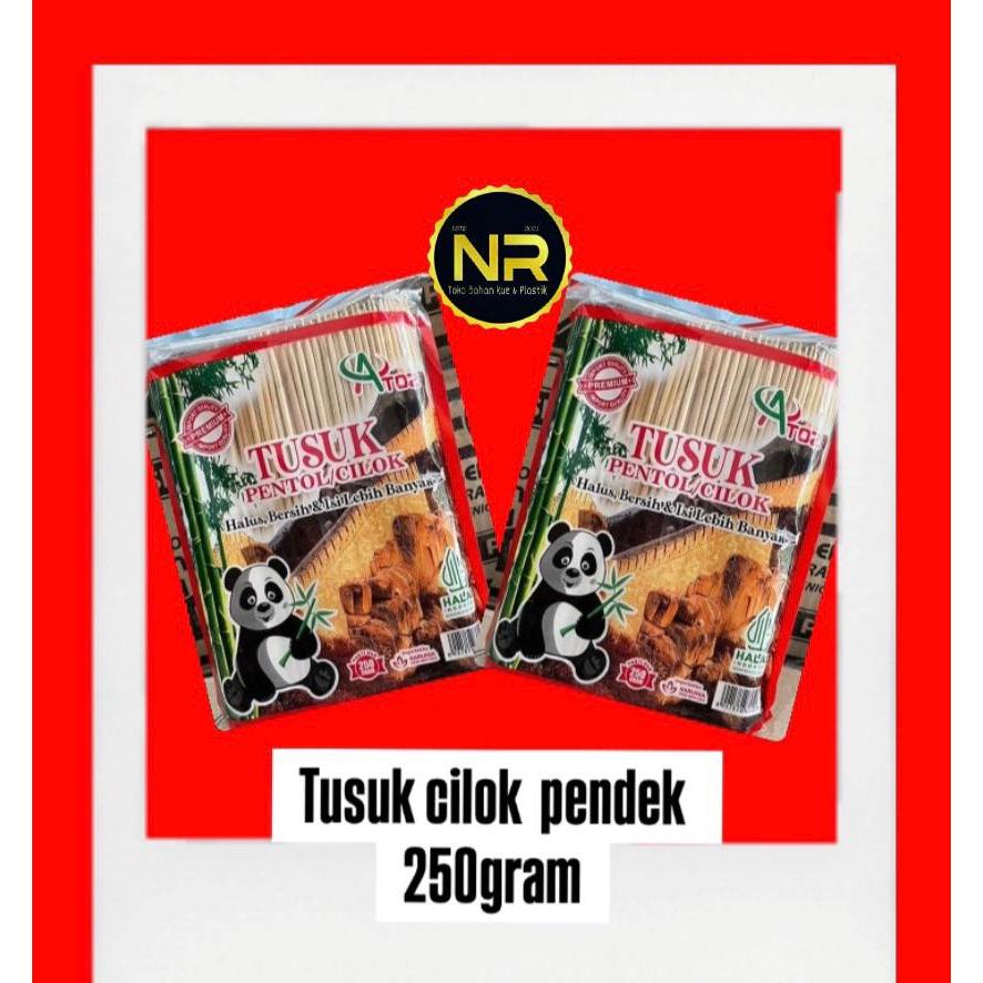 Tusuk cilok 1pak 250gr/tusuk cilok pendek 250gr/tusuk bambu cilok/tusuk pentol