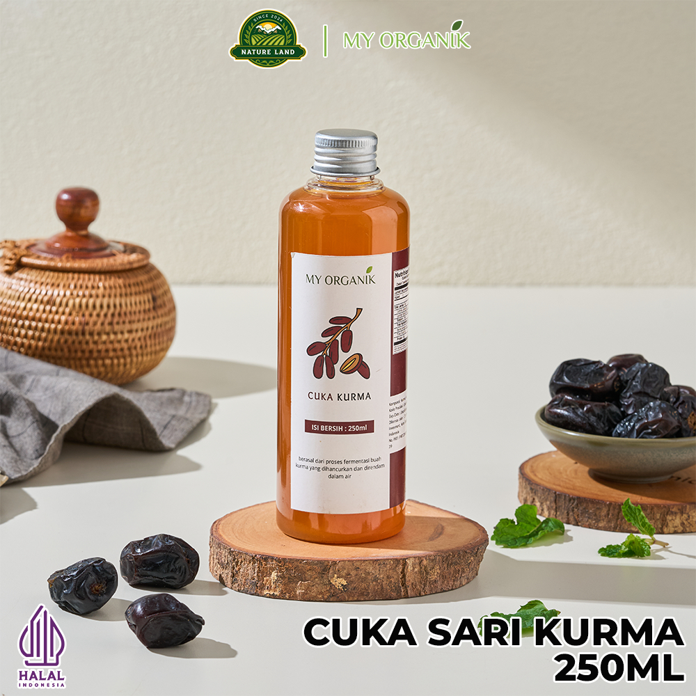 

My Organik Dates Vinegar White the Mother 250ml Cuka Kurma Original Premium Untuk Diet