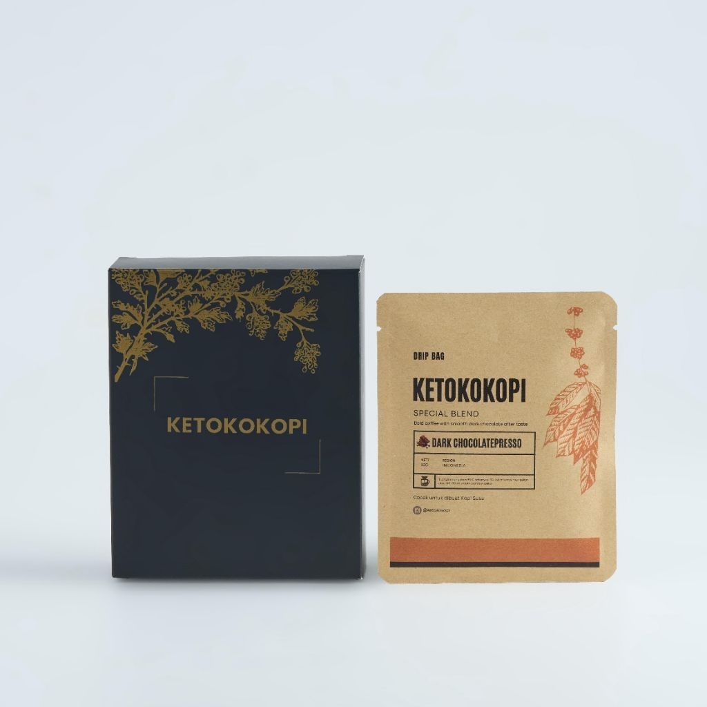 

Kopi Dark Chocolatepresso - Special Blend Drip Bag isi 5pcs