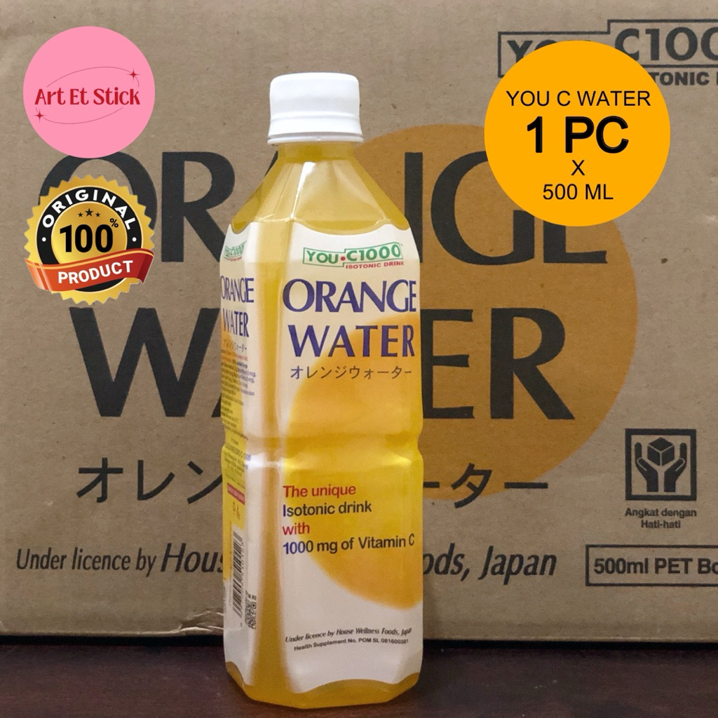 

YOU C Orange Water 500 ml Botol Plastik