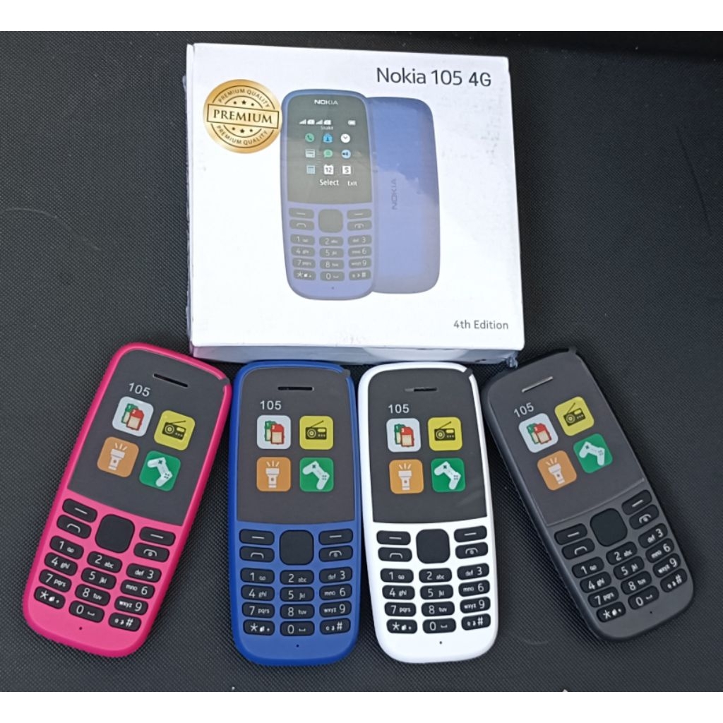Handphone Nokia Jadul... Handphone Nokia 105 (2017/2019)... Barang Baru... Tersegel... Garansi Distr