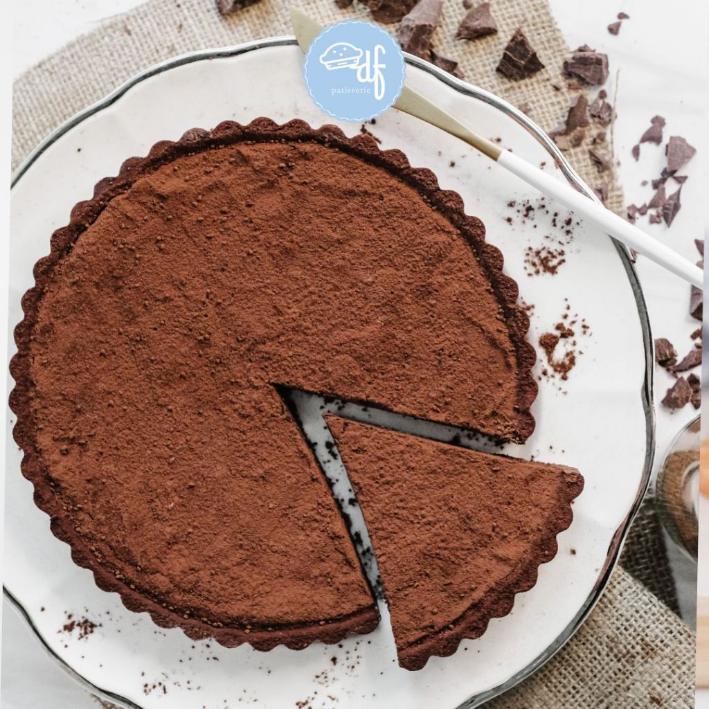

Dark chocolate pie