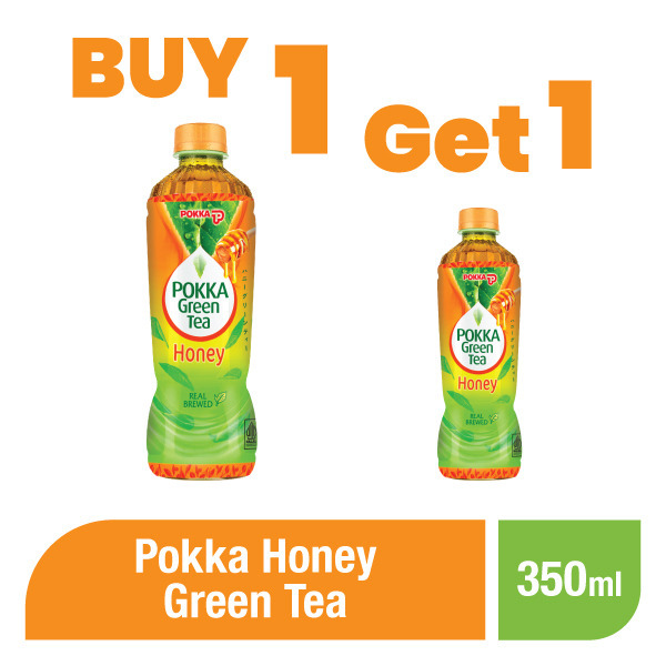 

Buy 1 get 1 - Pokka Honey Green Tea 350 ML