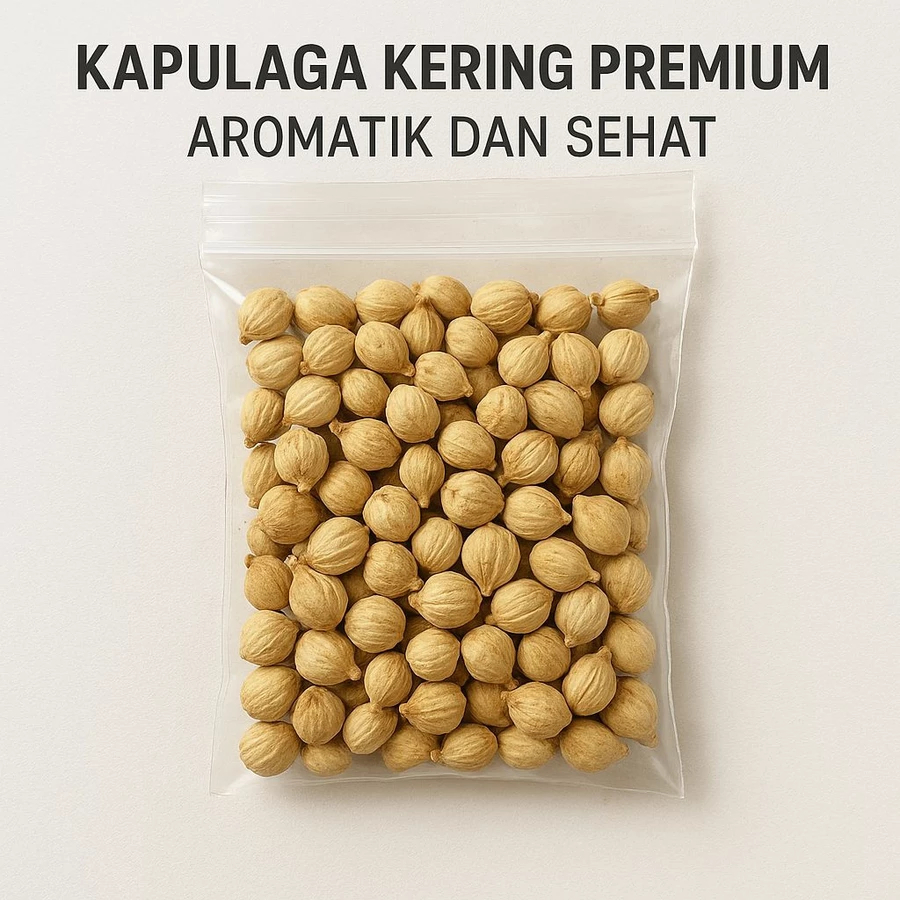 

Vacuum Pack Kapulaga Kering 50gr Rempah Asli Awet Dan Higenis
