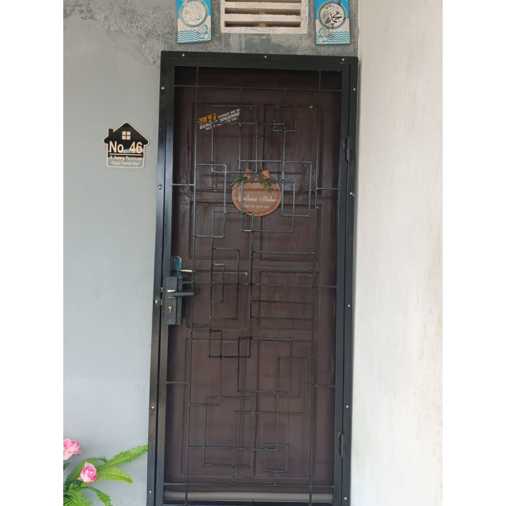 PINTU BESI CLASIK MODERN ||| JENDELA CLASIK MODERN ||| PINTU TRALIS MINIMALIS