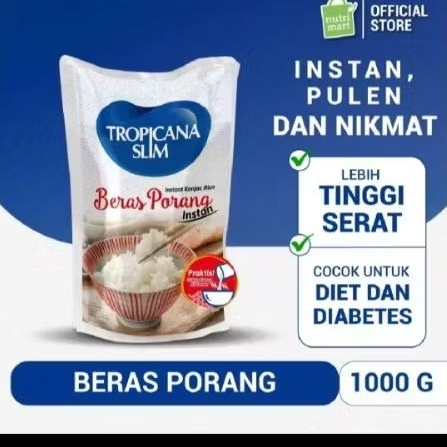 

Tropicana slim 100% beras porang asli