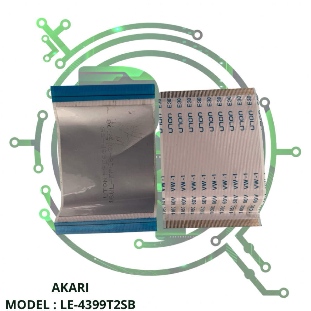 LVDS FLEKSIBLE TV LED AKARI LE4399T2SB LE 4399T2SB LE 4399T2 SB LE-4399T2SB