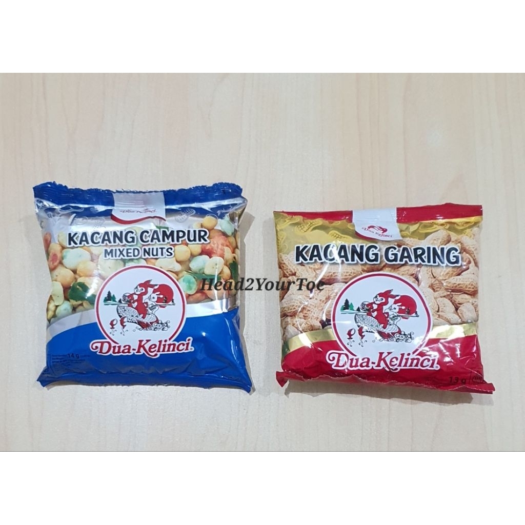 Kacang Dua Kelinci / Kacang Campur Dua Kelinci - Mixed Nuts / Kacang Garing Dua Kelinci