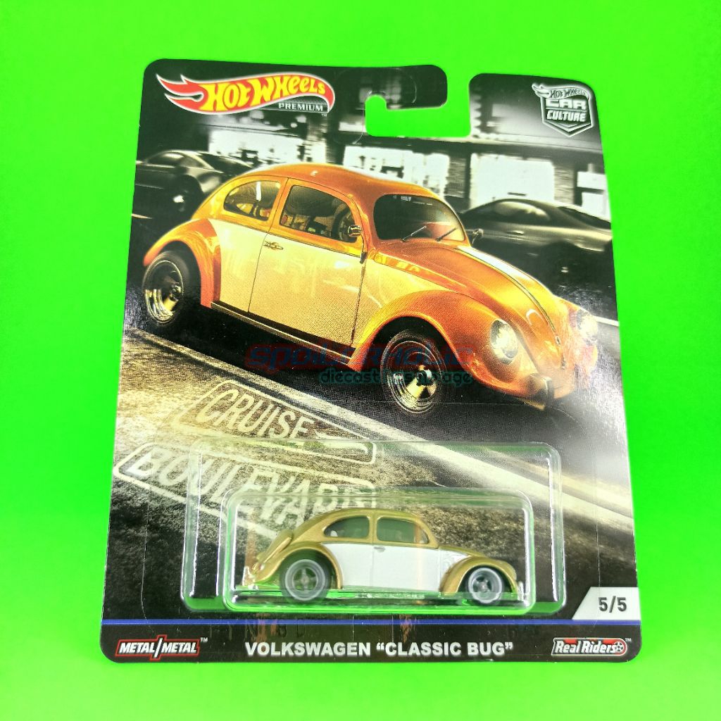 Hot Wheels 2019 - Volkswagen Classic Bug Gold