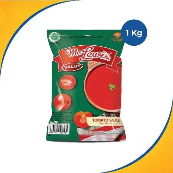 

Mc Lewis Tomato Sauce Value Saus Tomat Saus Sambal Special Murah Meriah 1kg