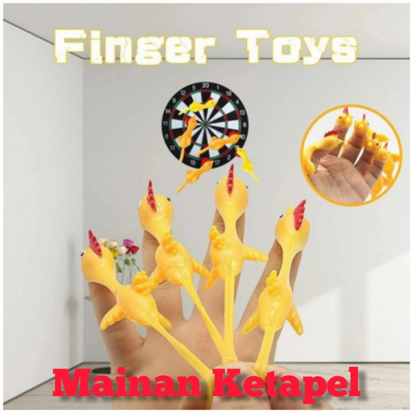 Mainan Anak Tembak Ketapel Ayam Mainan Lucu Ketapel Ayam Finger Toys
