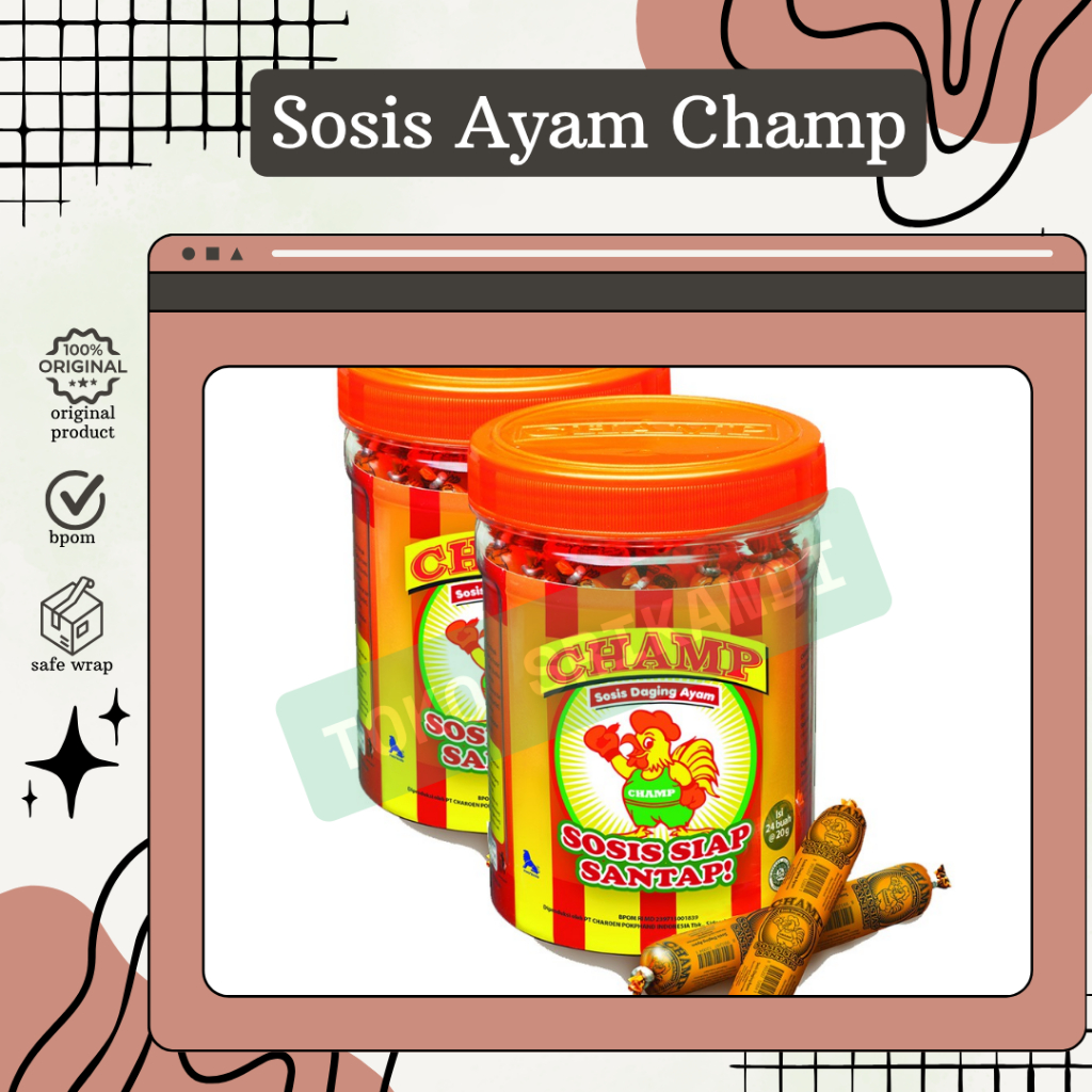

Sosis Ayam Champ Pcs (satuan)
