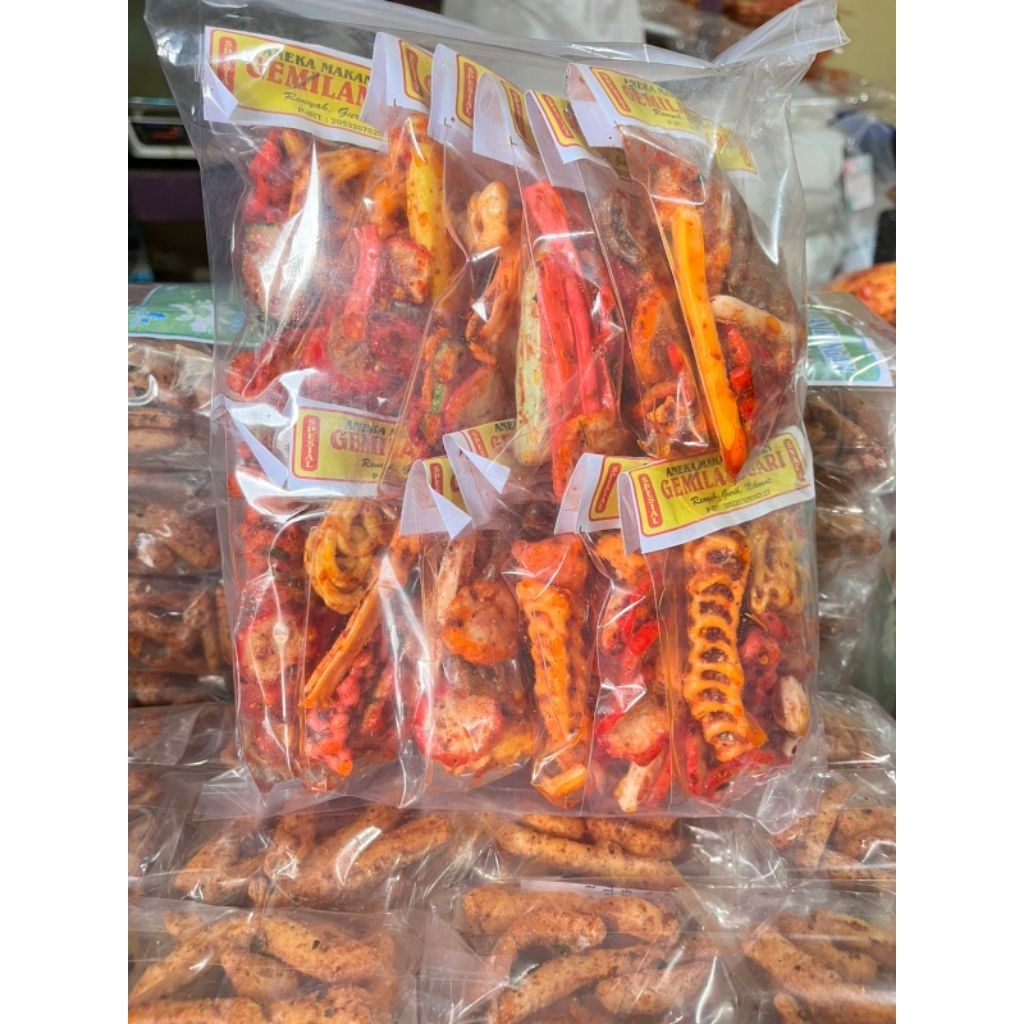 

SEBLAK MIX KEMASAN 1000 isi 12 pcs{gemilang sari}