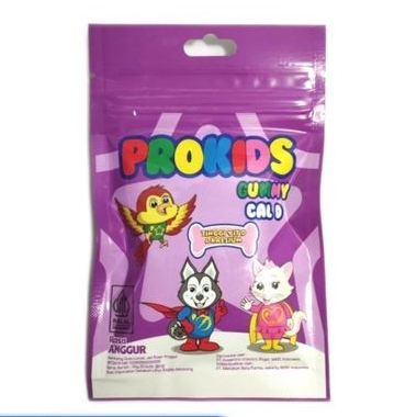 

Prokids gummy rasa anggur sachet