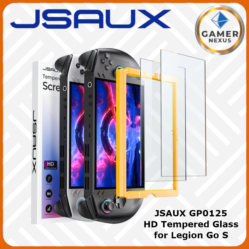 JSAUX GP0125 HD Tempered Glass Legion Go S Screen Protector Legion Go S Anti Gores Kaca