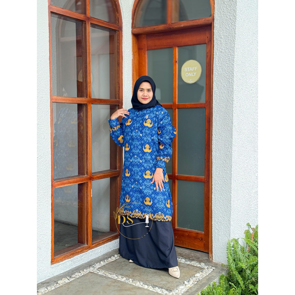 GAMIS KORPRI 2022/GAMIS BATIK KORPRI TERBARU/PDH BATIK KORPRI