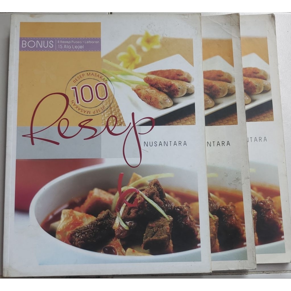 BUKU 100 RESEP MASAKAN RESEP NUSANTARA ORIGINAL