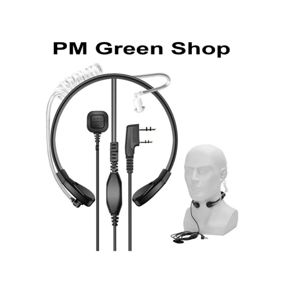 Headset touring throat mik untuk ht motorola x6 x8 x9 GP 338 Plus