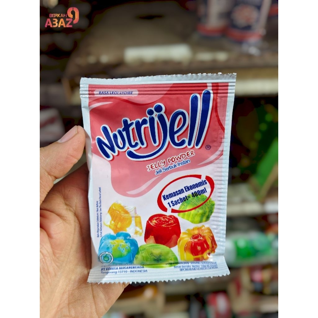 

Nutrijell Agar - Agar Jely Instan Per Sachet 10g