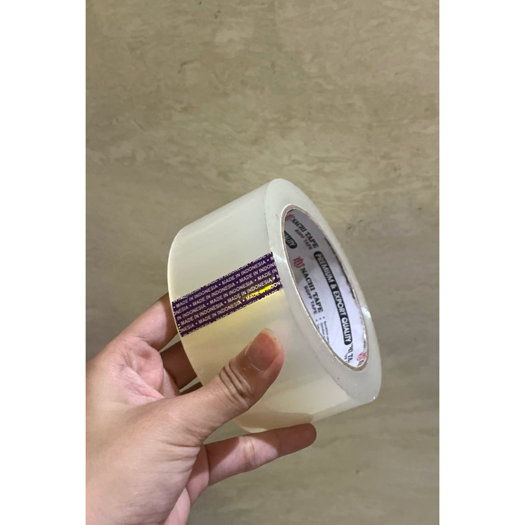 lakban bening / isolasi bening NACHI TAPE