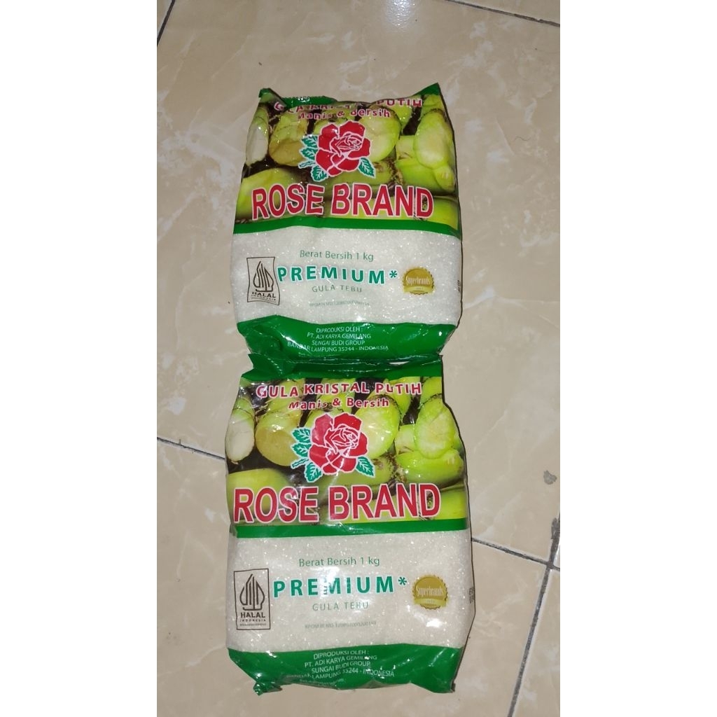 

Gula rosebrand kemasan 1kg