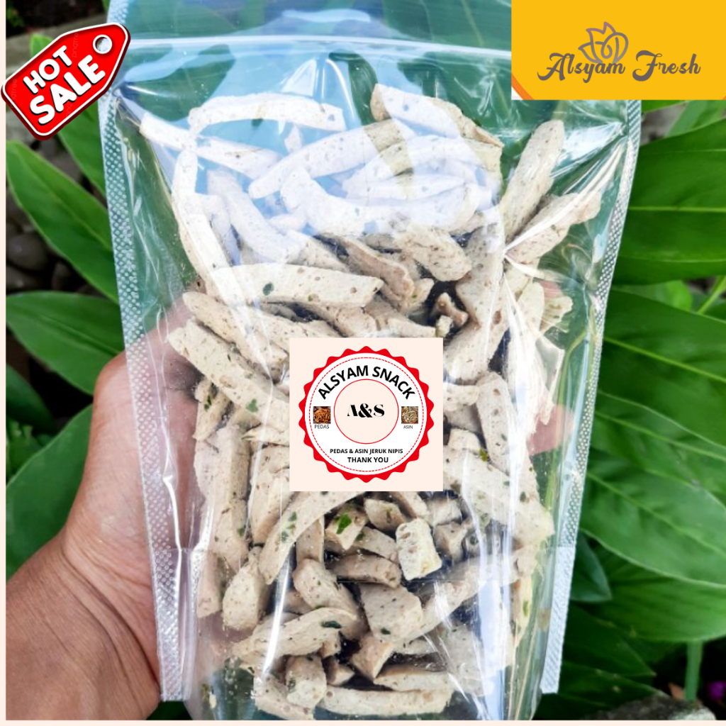 

basreng viral isi 500 GRAM GRAM basreng pedas daun jeruk /baso goreng /basreng/ CEMILAN SNACK