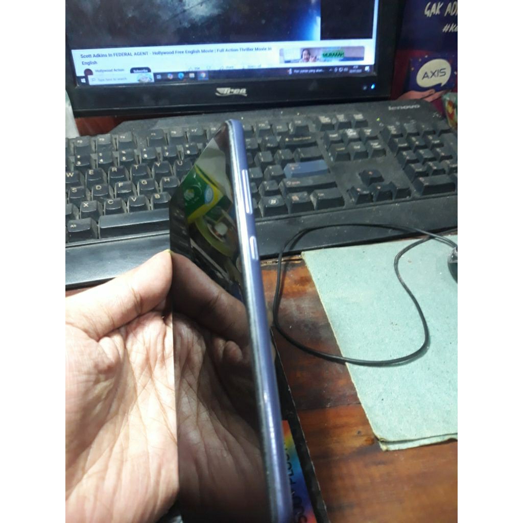 LCD SAMSUNG A52 Copotan LokaL plus Frame.
