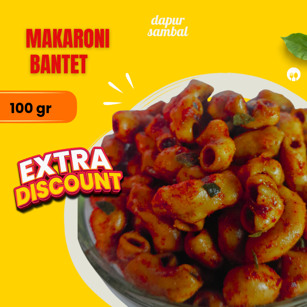 

MAKARONI BANTET 100 gr DAPUR SAMBAL