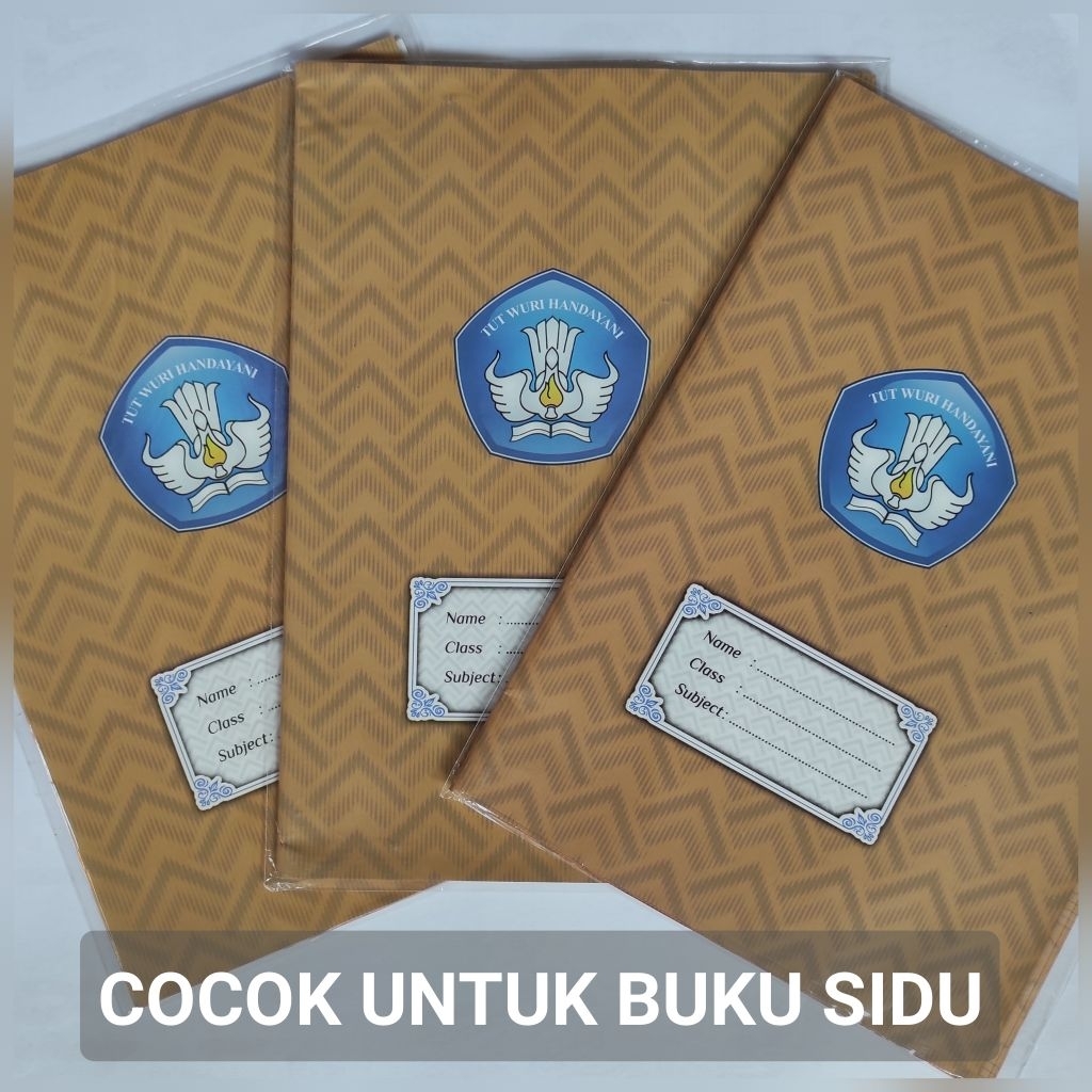 

Sampul Buku ukuran Kwarto (+- 20 Lembar) - Sampul Buku Tut Wuri Handayani - Sampul Buku Coklat Kwarto