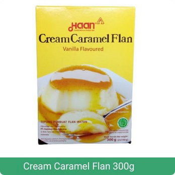 

HAAN Cream Caramel Flan 300 gr | HAAN Flan Mix Caramel Pudding Puding Karamel Enak 300 gr