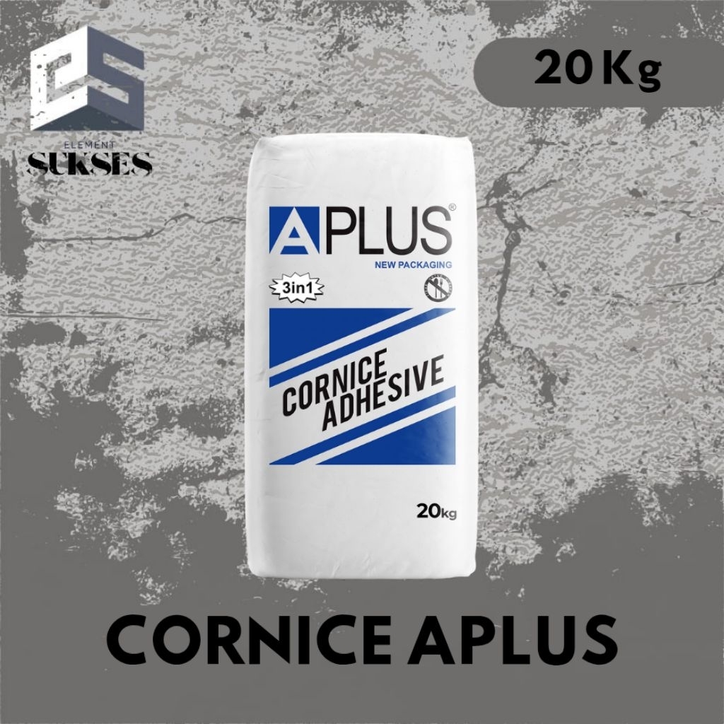 A PLUS Cornice adhesive kompon gypsum 20Kg