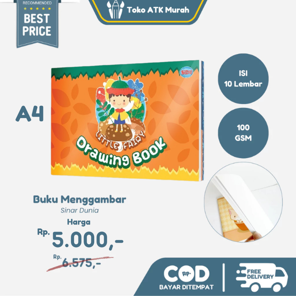 

Buku Gambar A4 Sinar Dunia