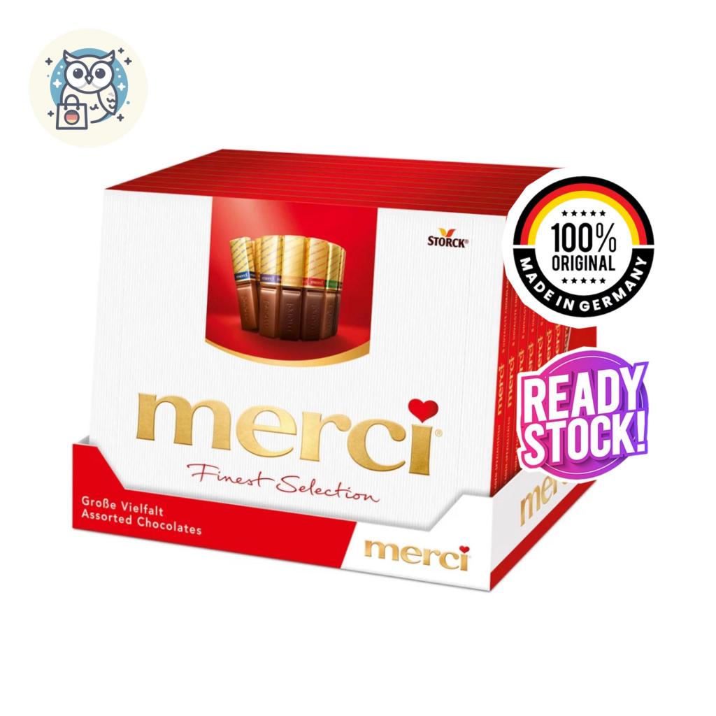 

Merci Chocolate Finest Selection Import Germany | Schokoladen Grosse Vielfalt | Cokelat Asli Jerman - 250gr