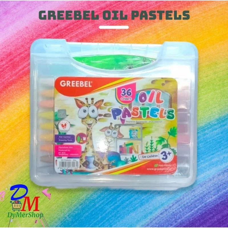 

Greebel Oil pastels warna isi 36 warna kelir Pastel box Ori 100% Original Asli Authentic