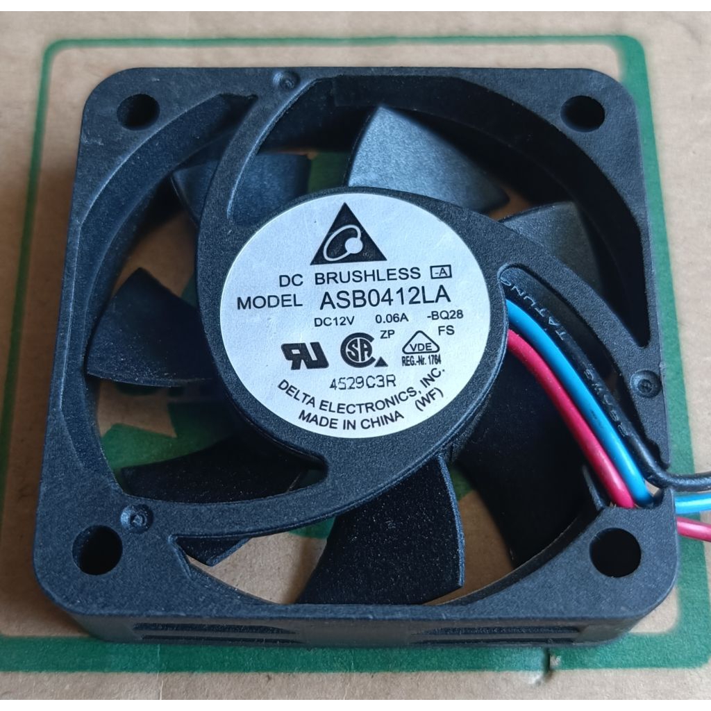 KIPAS FAN DC 4X4 12V 0.06A TEBAL 1CM