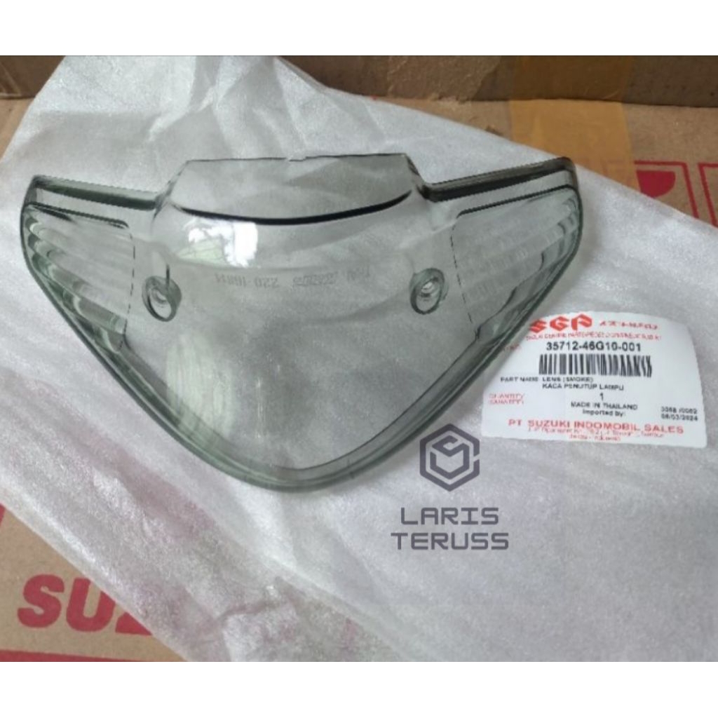 KACA MIKA LAMPU STOP SPIN 125 SMOKE ORIGINAL SGP