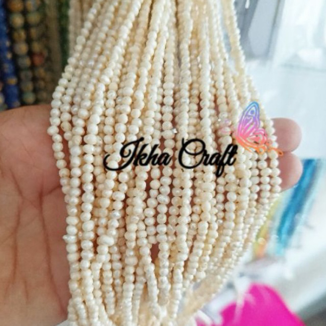 Mutiara Air Tawar Bulat 5-6 Bulat - Mutiara Air Tawar Per Renteng