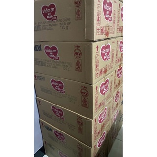 Vidoran 0-6 bulan 125 gram 1 karton