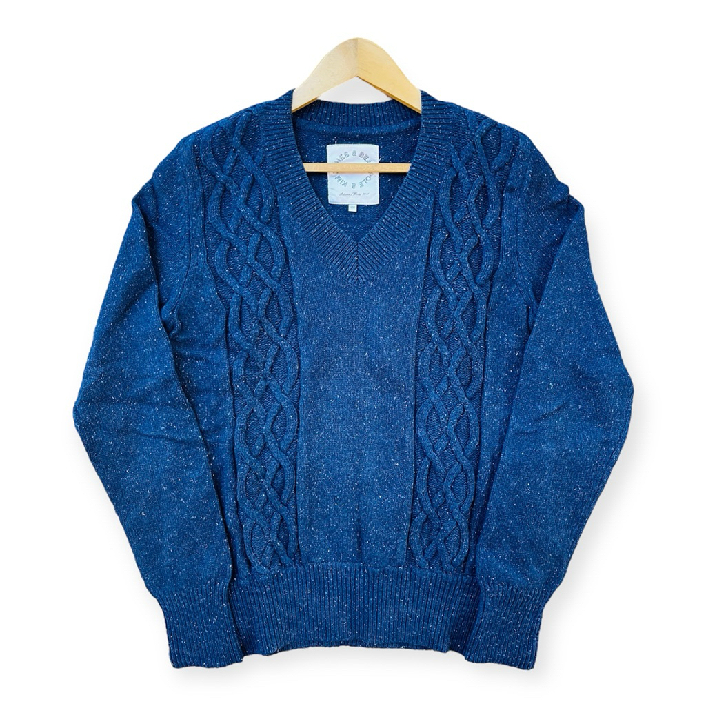 Knitwear Bean Pole x Kim Jones Navy