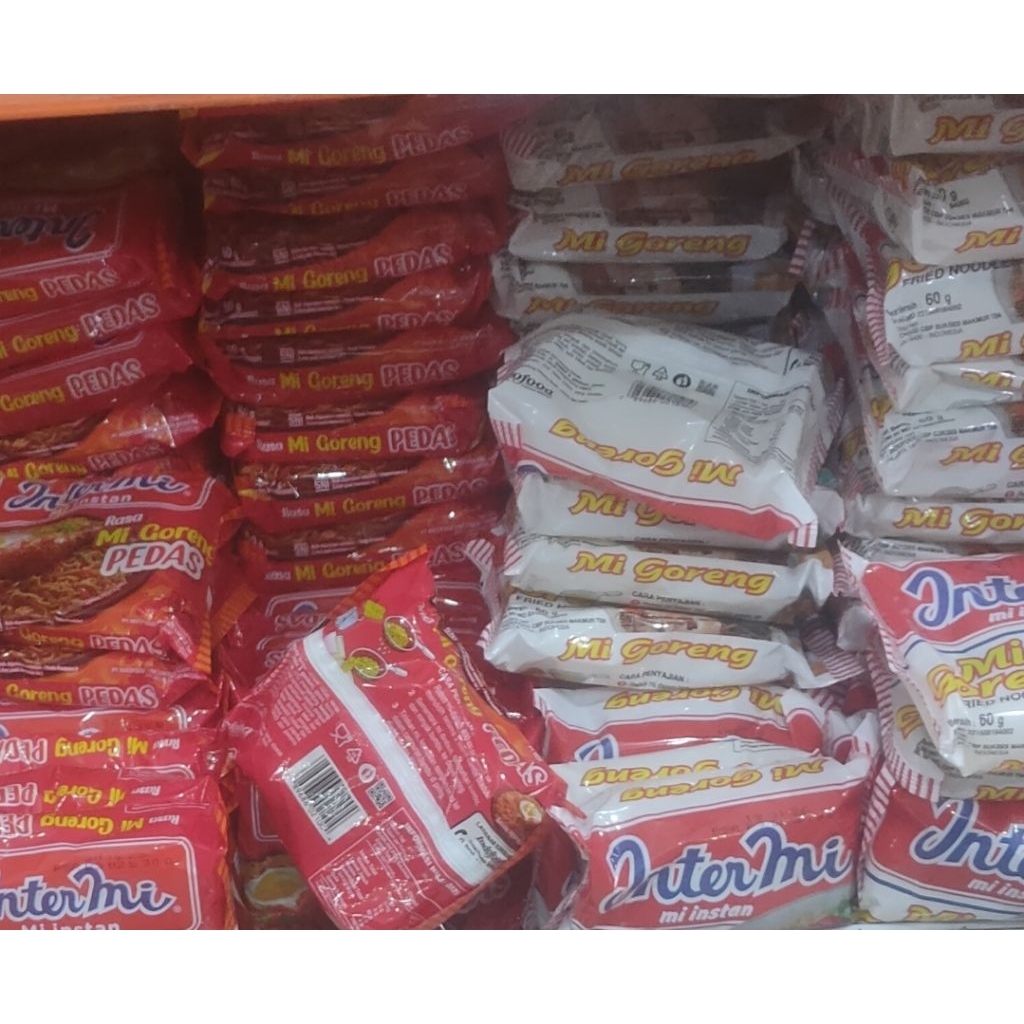 

Intermie Goreng Random ( harga paket per 5 pcs )