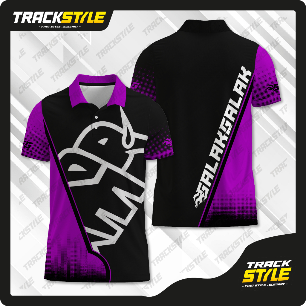TrackStyle Jersey Polo GG Galak Galak Racing Team Dry Fit Premium