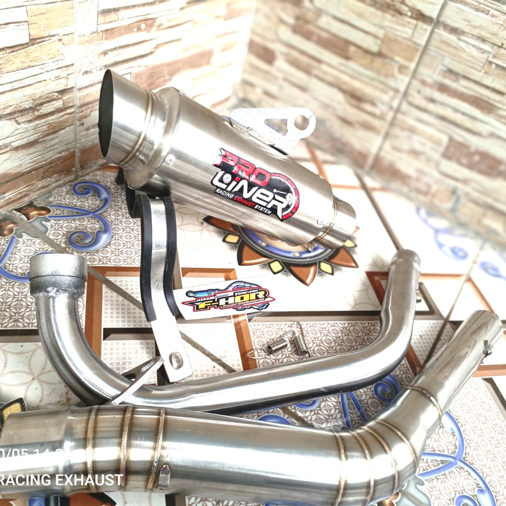 Knalpot racing PROLINER ngebass adem vixion megapro jupiter mx stria fu s0nic thunder cbr cs1 xabre