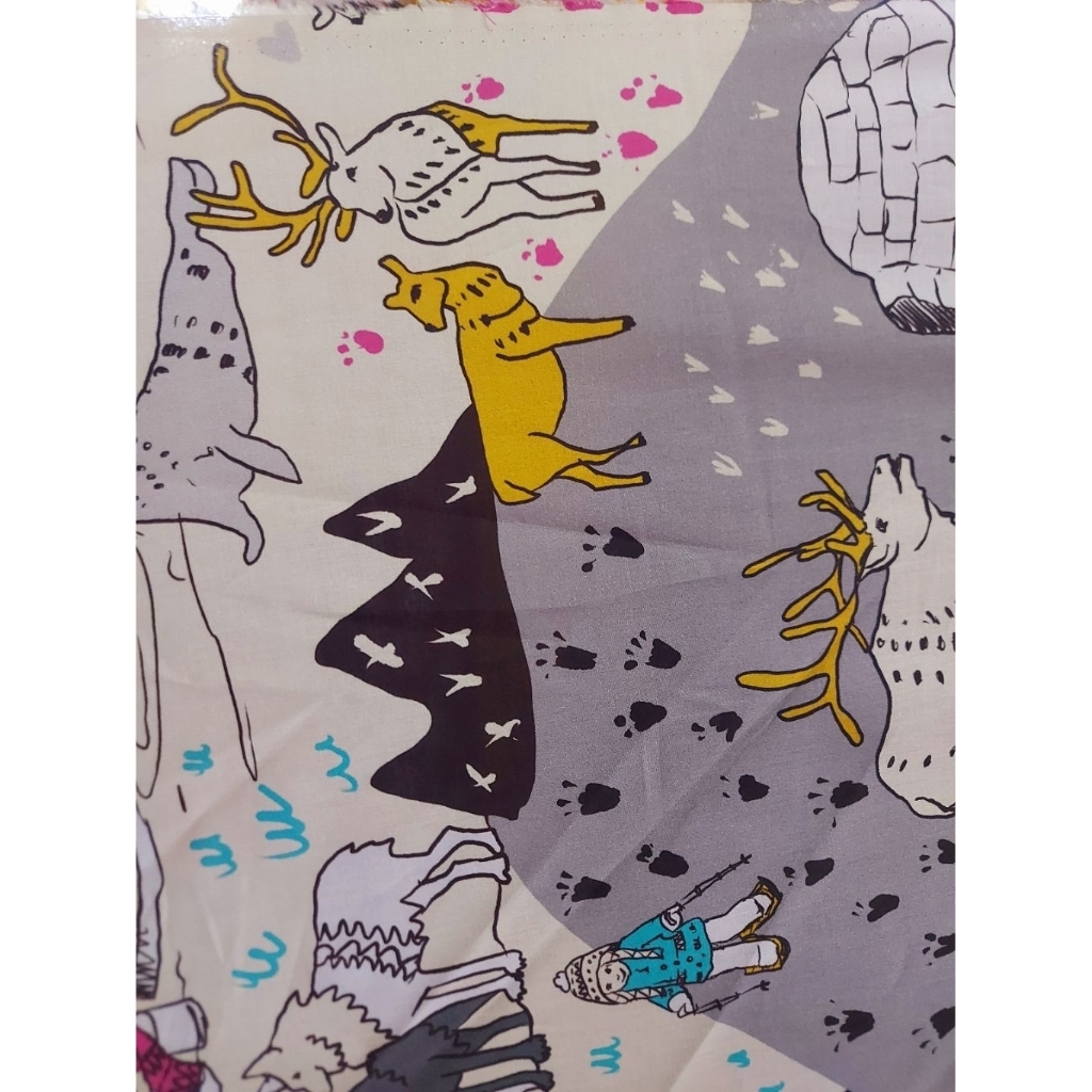 kain katun premium - kain katun motif antik -kain katun korea - kain katun Jepang - kain katun print