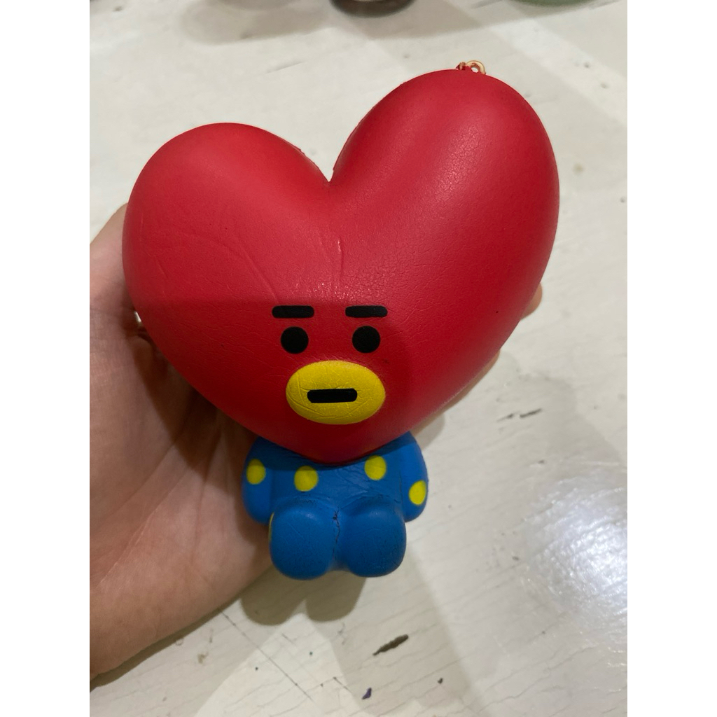 squishy bts V taehyung tata bt21 original license lucu slow squishy besar